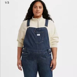 Levi’s women’s plus size overalls